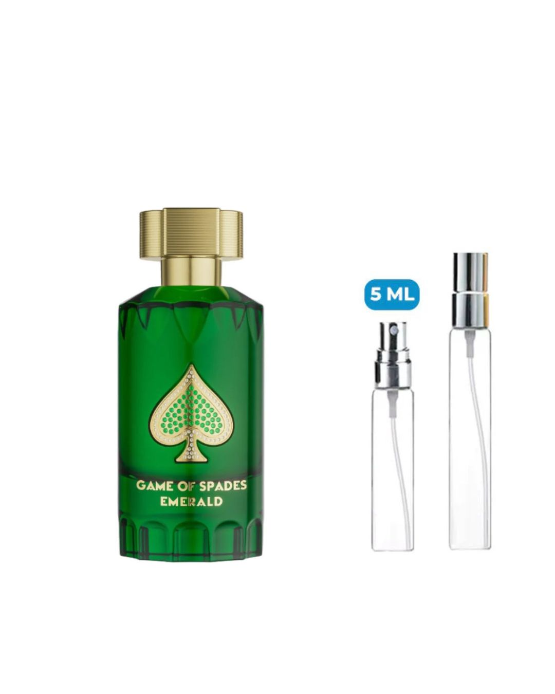 DECANT GAME OF SPADES EMERALD