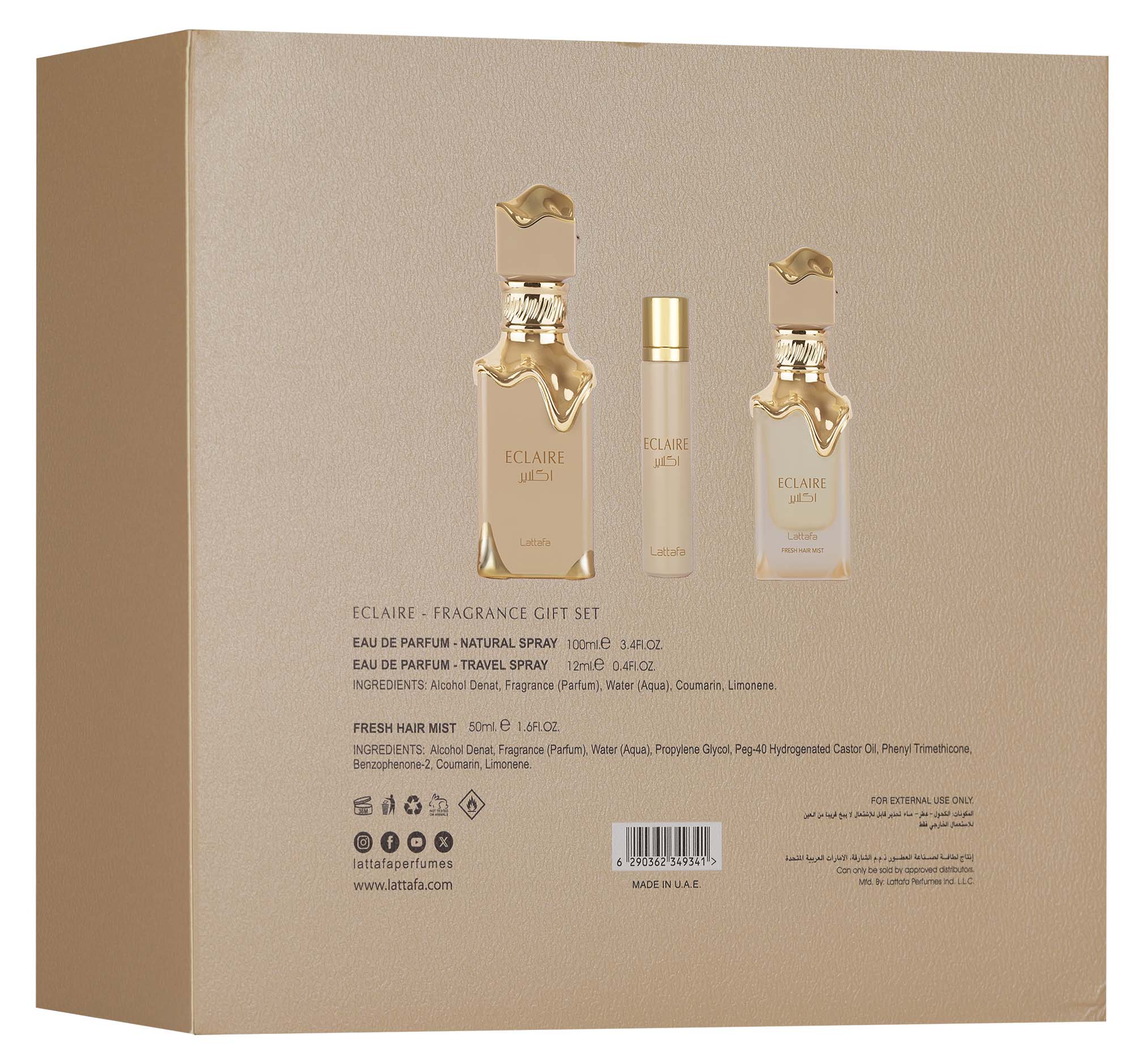 LATTAFA SET  ECLAIRE